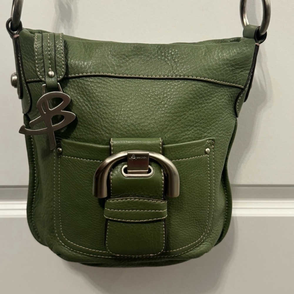 💚B Makowsky Convertible Crossbody/ Shoulder Bag